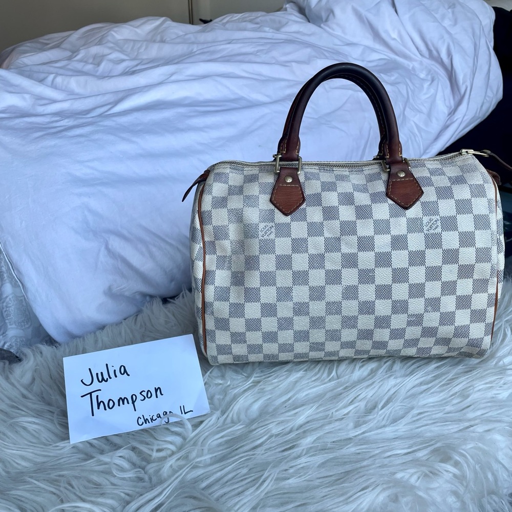 ❌❌SOLD❌❌ Louis Vuitton Speedy 30 Damier Azur